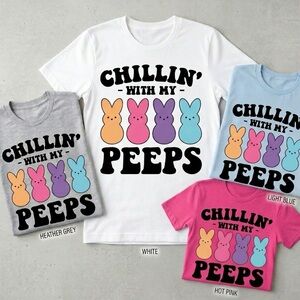 Chillin' With My Peeps Graphic T-Shirt